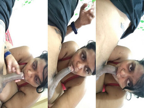 Sexy Indian Wife Blowjob