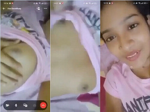 Cute Girl Shows Boobs