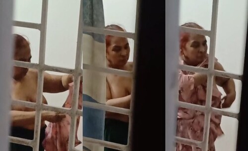 Indian Aunty Changing Cloths Capture