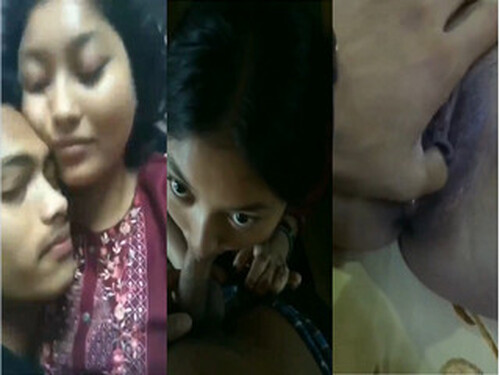 Indian Girl Pussy Licking and Hard Fucking