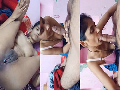 Sexy Indian Wife Blowjob and Fucking