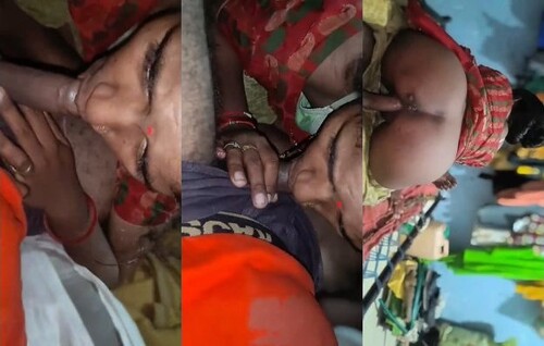 Horny Indian Vlg Wife Blowjob and Ridding Dick Part 2