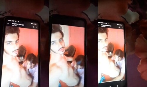 Cute Indian mall Sucking Dick