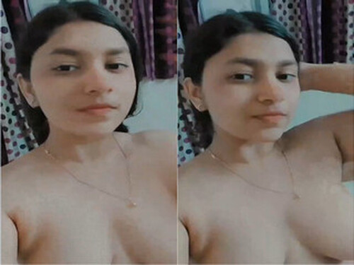 Cute Indian Girl Shows Boobs FOr Lover Part 2