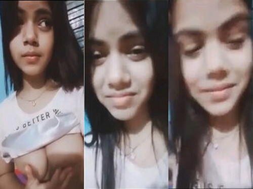Cute Indian girl Shows Boobs