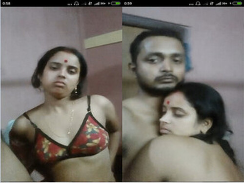 Horny Indian Wife Strip And Shows Boobs