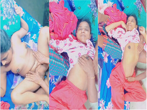 Indian Wife boobs Pressing and Fucking