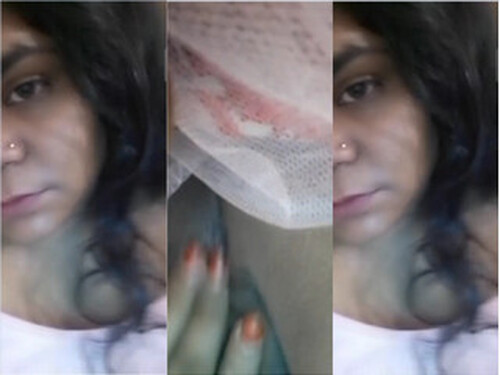 Sexy Indian Girl Shows Pussy