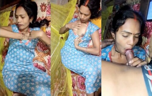 Horny Bihari Wife Blowjob and Fucking