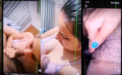 Sexy Indian Wife Blowjob and Fucking