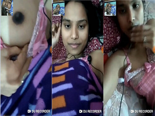 Cute Indian Girl Shows in VC