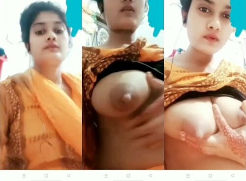 Cute Indian Girl Shows Boobs