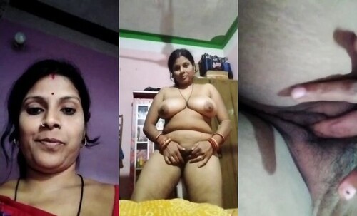 Horny Indian Bahbhi Striping and Fingering