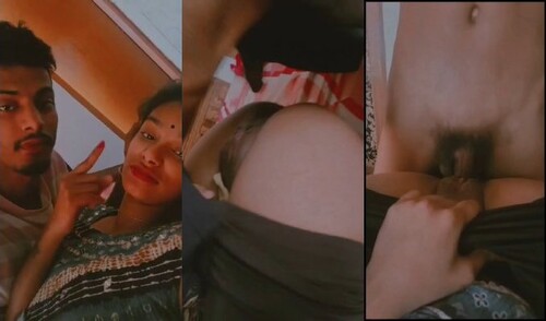Cute Indian Lover Kissing and Fucking