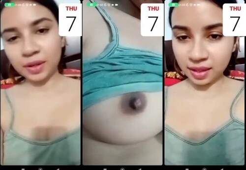 Cute Indian Girl Shows Her Boobs