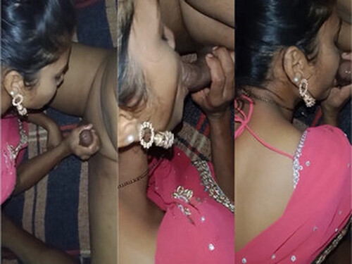 Sexy Indian Wife Sucking Dick