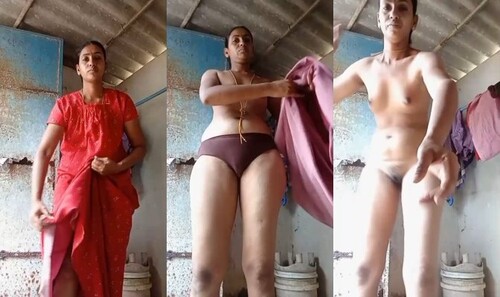 Indian Bahbhi Show’s Nude Body and Pissing