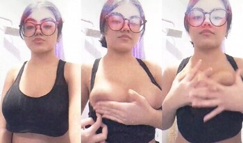 Cute Indian Girl Shows Her Boobs