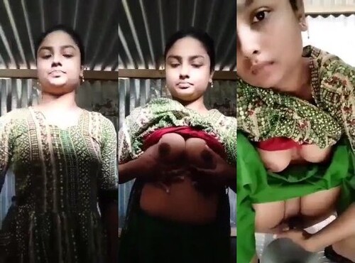 Horny Indian Vlg Girl Shows Boobs and Fingering