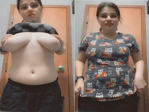 Cute Indian Girl Shows Big Boobs