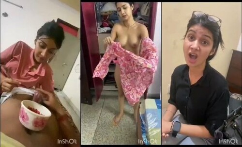 Sexy Indian Wife Blowjob and Shows her Nude Body