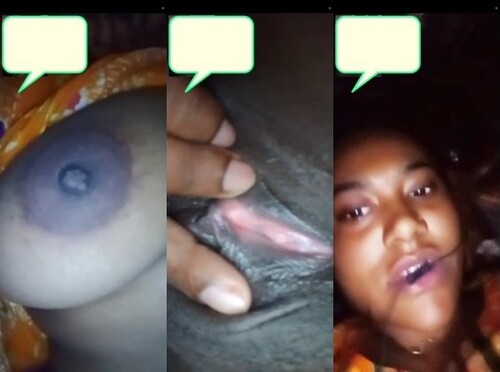 Indian Vlg Girl Shows Her Boobs and pussy On VC