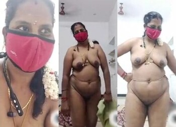 Horny Indian Tamil Bhabhi Shows her Nude Body Part 3