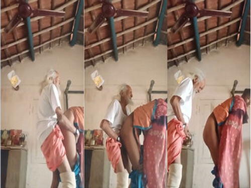 Lucky Indian Old Man Fucked Cute Girl