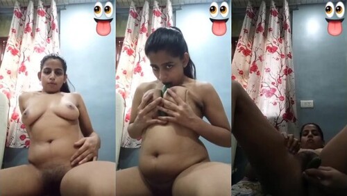 Horny Indian girl Masturbating