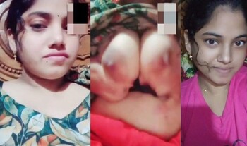 Hot Indian Girl Paly With Her Boobs