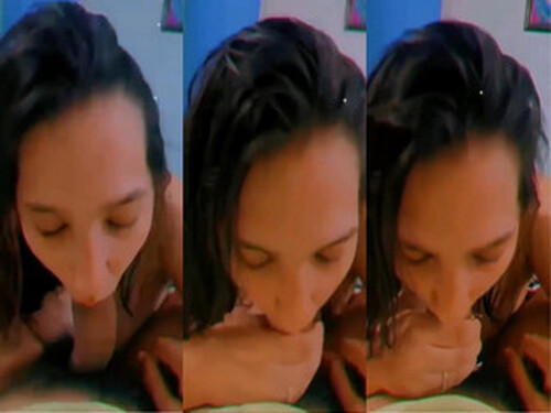Indian Girl Sucking Lover Dick