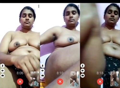 Indian Tamil Wife Shows Boobs on VC