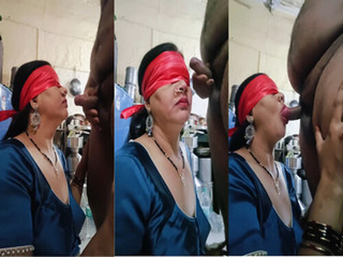 Sexy Indian Wife Sucking Dick