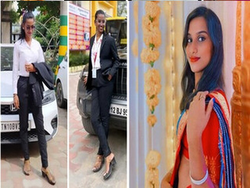 Shy Indian Tamil Girl Shows For Lover On VC