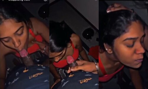 Sexy Indian Girl Kissing and Blowjob