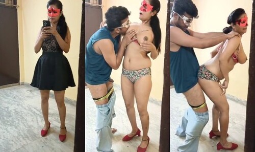 Sexy Indian Cpl Romance and Standing Fucking