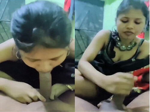 Sexy Indian Girl Blowjob and Shows Milky Boobs Part 2