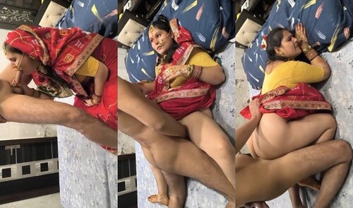 Horny Pooja Bhabhi Blowjob and Fucking Part 1