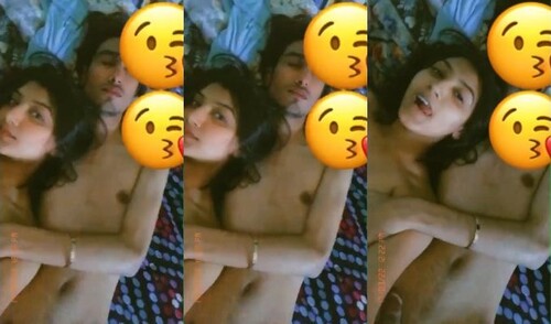 Indian Lover Kissing and Record Thr Nude Video