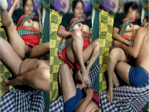 Indian Wife Boobs Sucking and Fucking
