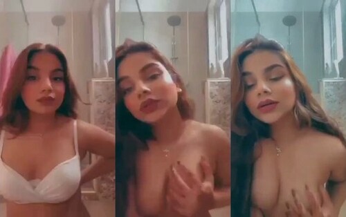 Sexy Indian Girl Shows Boobs