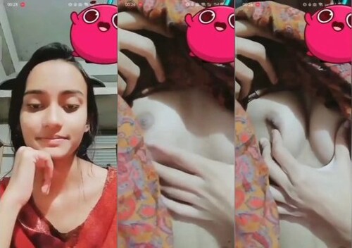 Cute Indian Girl Shows Boobs