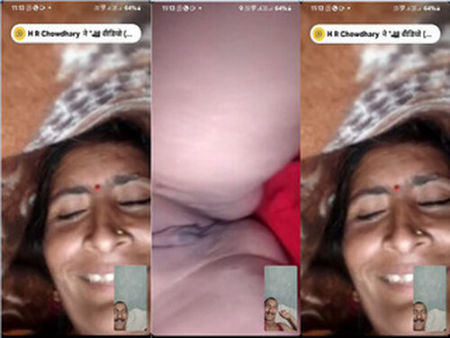 Indian Mature Cpl Romance and Shows Pussy On VC Part 2