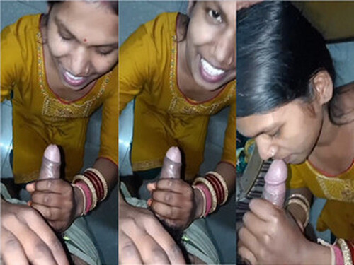 Indian Wife Sucking Dick