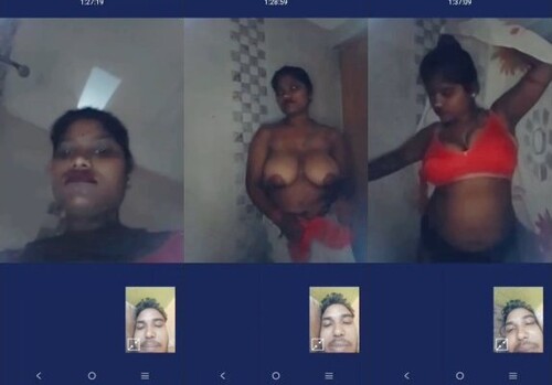 Indian Girl Shows her Boobs On Vc