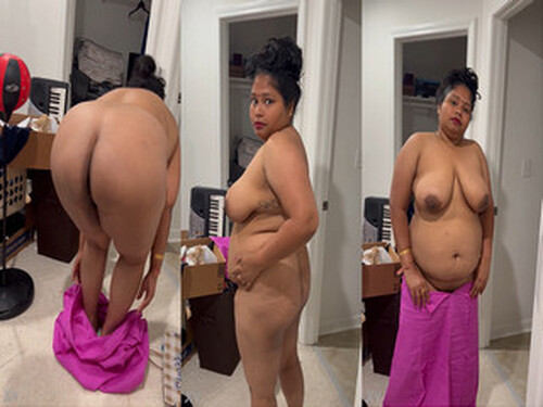 Horny BBW Bhabhi Shows Her Nude Body Part 3