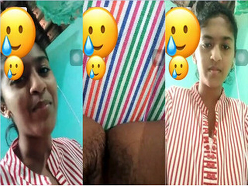 Cute Indian Girl Shows Her Pussy