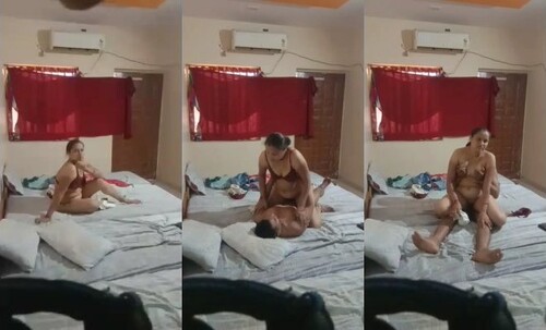 Horny Indian Wife Ridding Hubby Dick