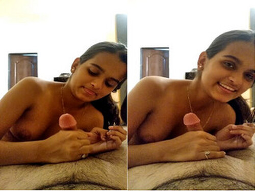 Cute Indian Girl Play With Lover Dick