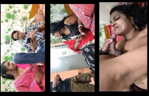 Sexy Rosy Bhabhi Blowjob and Fucking